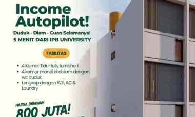 Kost Auto Pilot dekat IPB Bikin Auto Sultan