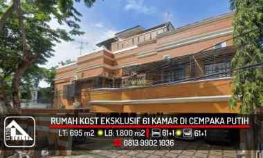 kost eksklusif 61 kamar di cempaka putih jakarta pusat