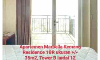 Marbella Kemang 1BR Uk 35m2, Tower B Lantai 12