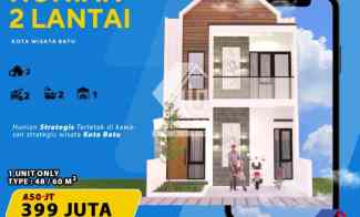 New Listing Hunian 2 Lantai di Kota Wisata Batu