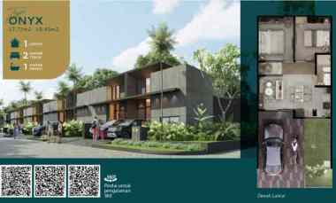 New Rumah Mutiara City Cluster Modena Type Onyx