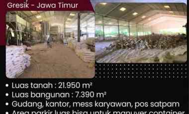 Pabrik di Gresik Dijual