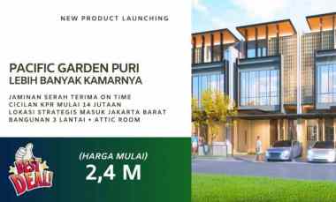 Rumah Dijual di Jl. Kav. DKI No. 11, RT. 1 RW. 4, Meruya Sel. , Kec. Kembangan, Kota Jakarta Barat, Daerah Khusus Ibukota Jakarta 11610