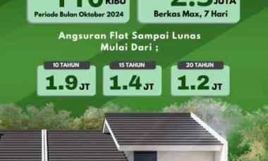 Rumah Dijual di Jl. Kp. Kubang, Jatisari, Kec. Cileungsi, Kabupaten Bogor, Jawa Barat 16820