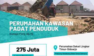 Rumah Dijual di Prasung Kel. , Buduran, Sidoarjo, Indonesia
