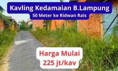 promo kavling kedamaian dekat kedamaian indah