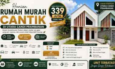 Promo Rumah Scandinavian Modern Unit Terbatas