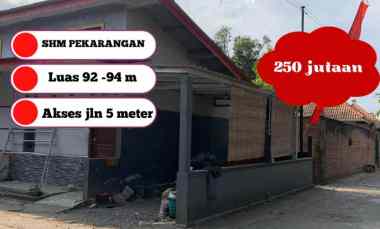 promo tanah kavling mepet pasar godean