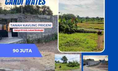 Tanah Dijual di Patok, Candi wates