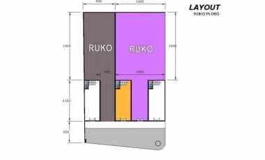 Ruko 2 Lantai 2Unit Jejer Ploso BARU