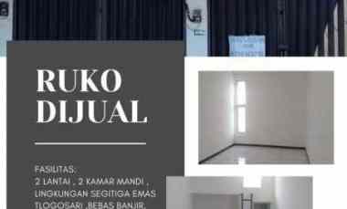 Ruko 2 Lantai Siap Pakai Segitiga Emas Tlogosari