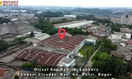 Exs Pabrik Laundry Lokasi Strategis di Cicadas Gn Putri Bogor