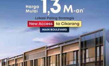 ruko panama metland cibitung 3 lantai konsep 3 in 1