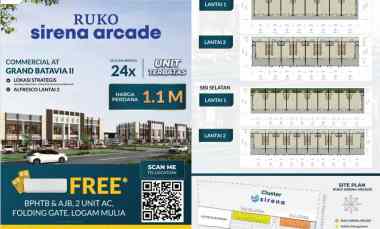 Ruko Sirena Arcade Grand Batavia 2 Free Biaya Surat