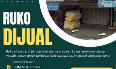 Ruko Strategis 2 Lantai di Jalan Raya Kesamben Blitar