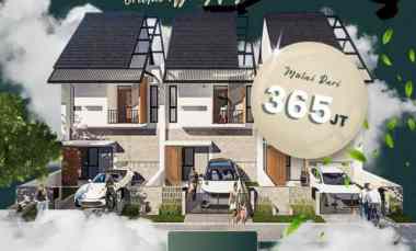 Rukost Malang Strategis 8 Kamar Siap Huni 1M