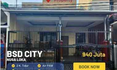 Rumah Dijual di Nusa Loka Sektor 14. 5, Serpong, Tangerang Selatan