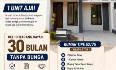 rumah 1 lantai lokasi magetan kota unit ready stok