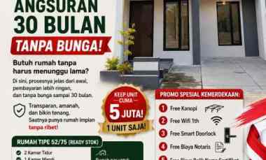 Rumah 1 Lantai Magetan Angsuran tanpa Bunga Akad Jelas