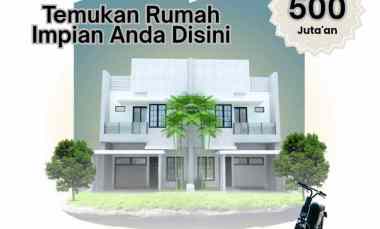 Rumah 2 Lantai 500 Jutaan Kota Bogor dekat BNR Bogor