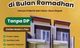 Rumah 2 Lantai dekat Stasiun Depok Dp 0