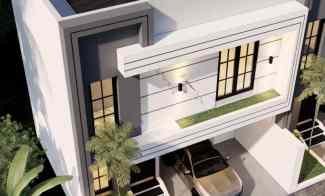 rumah 2 lantai desain minimalis