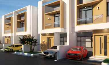 rumah 2 lantai di sukmajaya depok harga 600jt an