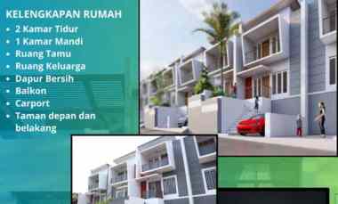 rumah 2 lantai dp booking 2 5 juta all in