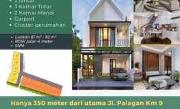 Rumah 2 Lantai Harga Miring di Palagan Sleman