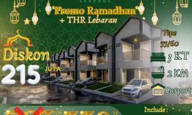 rumah 2 lantai harga termurah area serpong tangsel