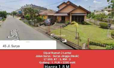 Rumah 2 Lantai Jalan Surya Posisi Hook Pontianak