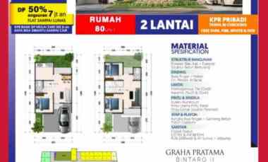 gambar rumah 2 lantai kpr pribadi tanpa bi checking modern