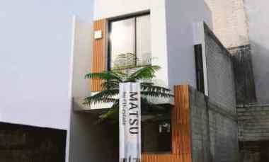 Rumah dekat MRT 1,4 M-an, Design Modern Minimalis Ala Jepang