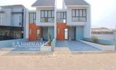 Rumah 2 Lantai Minimalis di Cluster dekat Stasiun -bima