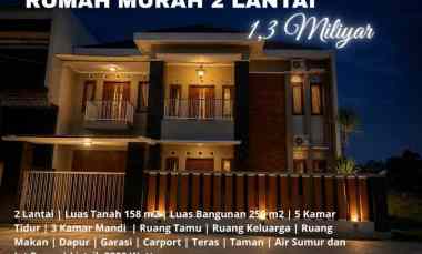 rumah 2 lantai murah 1 3 miliyaran saja di kalsan