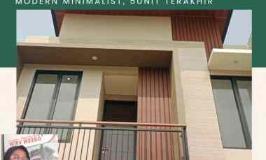 rumah 2 lantai syariah modern minimalis di ponorogo