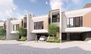 rumah 3 lantai di jalan godean km 7 bebas desain