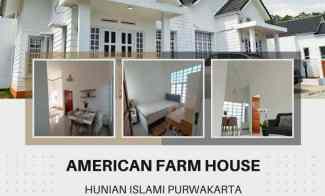 rumah american farm house di purwakarta dekat sadang