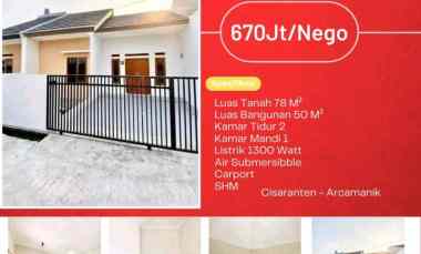 Rumah Dijual di Cisaranten Kulon Bandung