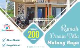 Rumah Murah Ready Stok dekat Bandara Abd Saleh Pakis Malang