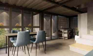 Rumah Baru 2 Lantai Modern Futuristik di Dago Bandung