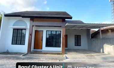 Rumah Baru Cluster 6 Unit jl. Magelang km 12, Sleman