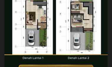 rumah baru di cluster mewah area strategis di ciputat