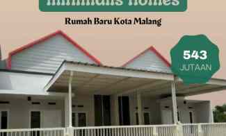 rumah baru minimalis di kota malang