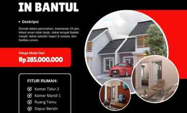 rumah baru paling murah di bantul