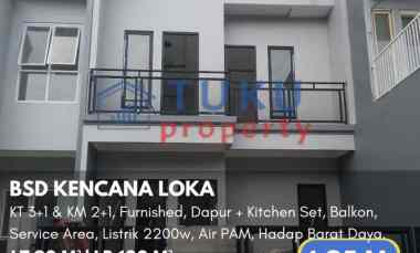 Rumah Dijual di Kencana Loka BSD, Ciater Serpong