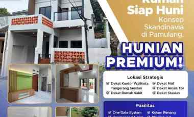 Rumah Baru Siap Huni Pamulang, Tangerang Selatan, Banten