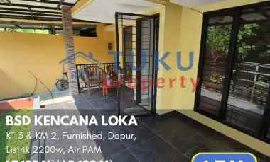 Rumah Bsd Kencana Loka Rapih Bisa Langsung Huni 1.7m