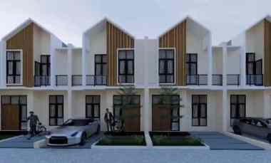 rumah cantik modern bsd 2 lantai 900 jutaan