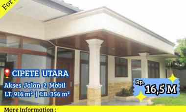 Rumah Dijual di Cipete Utara